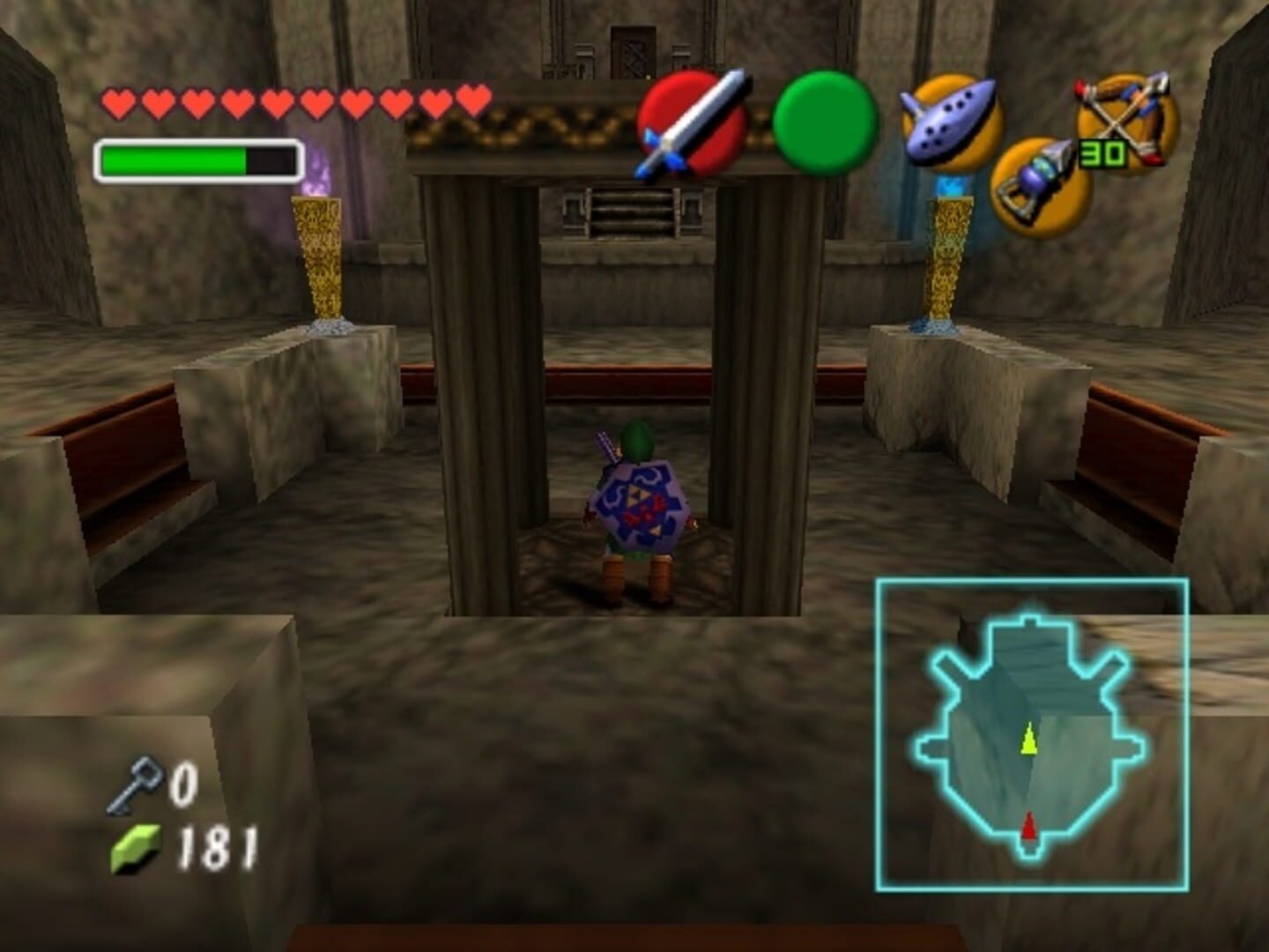 Captura de pantalla - The Legend of Zelda: Ocarina of Time - Master Quest