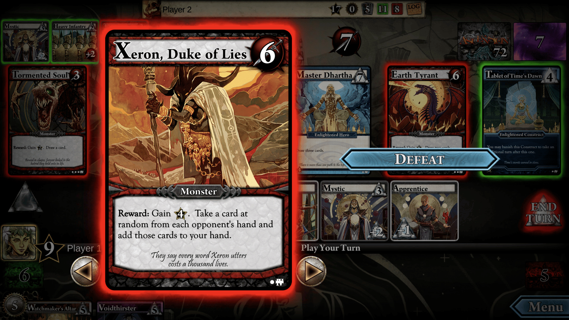 Ascension: Deckbuilding Game screenshot