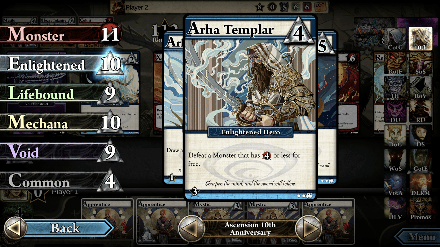 Ascension: Deckbuilding Game screenshot