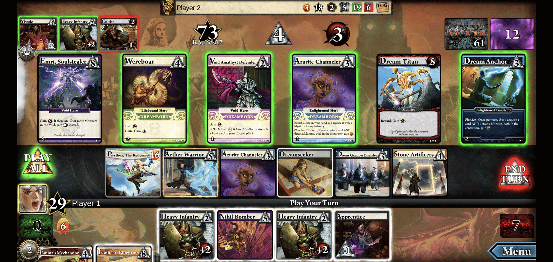 Ascension: Deckbuilding Game screenshot