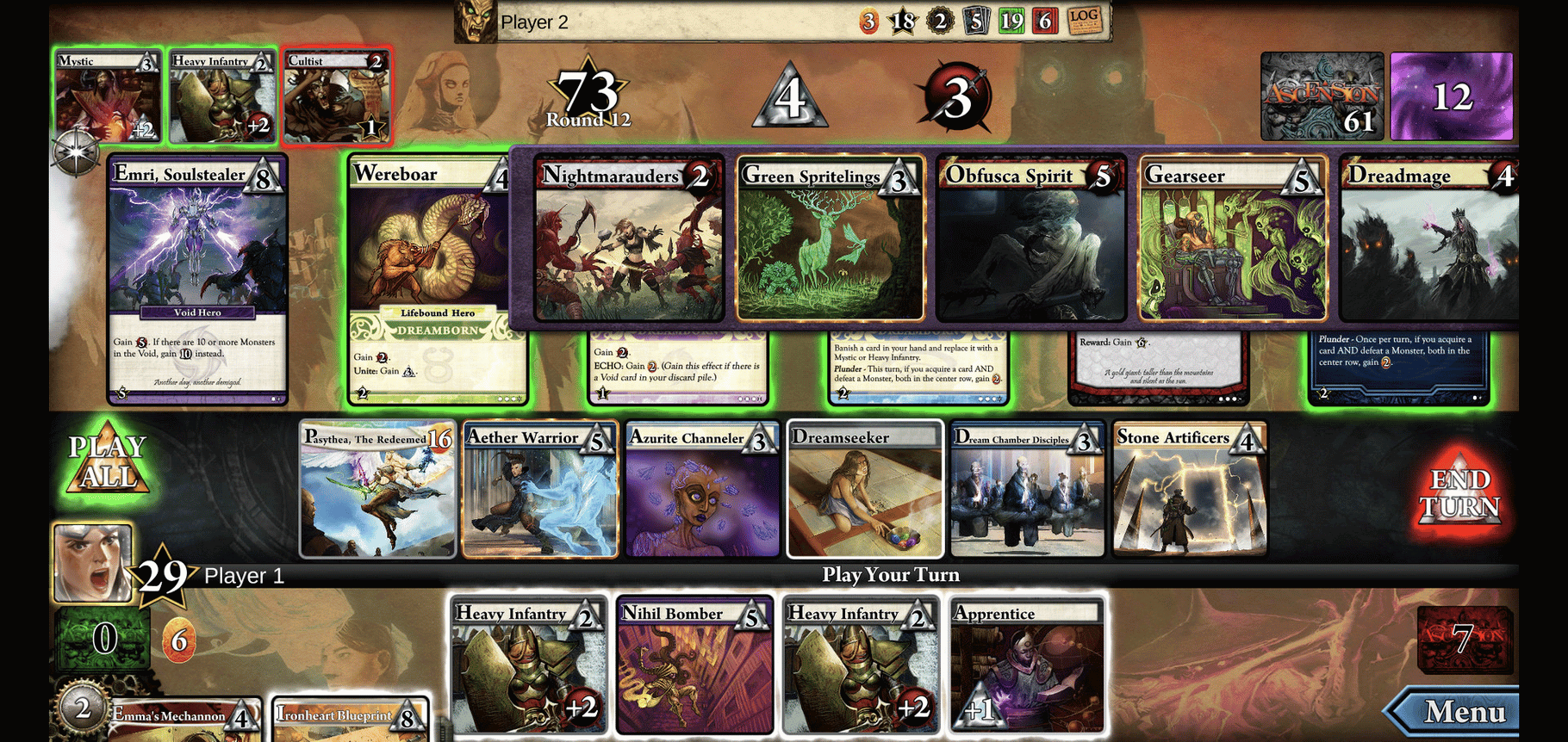 Ascension: Deckbuilding Game screenshot