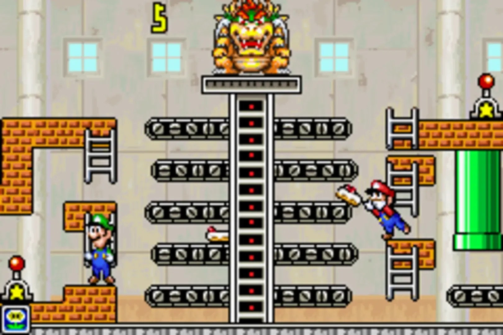 Captura de pantalla - Mario Bros.