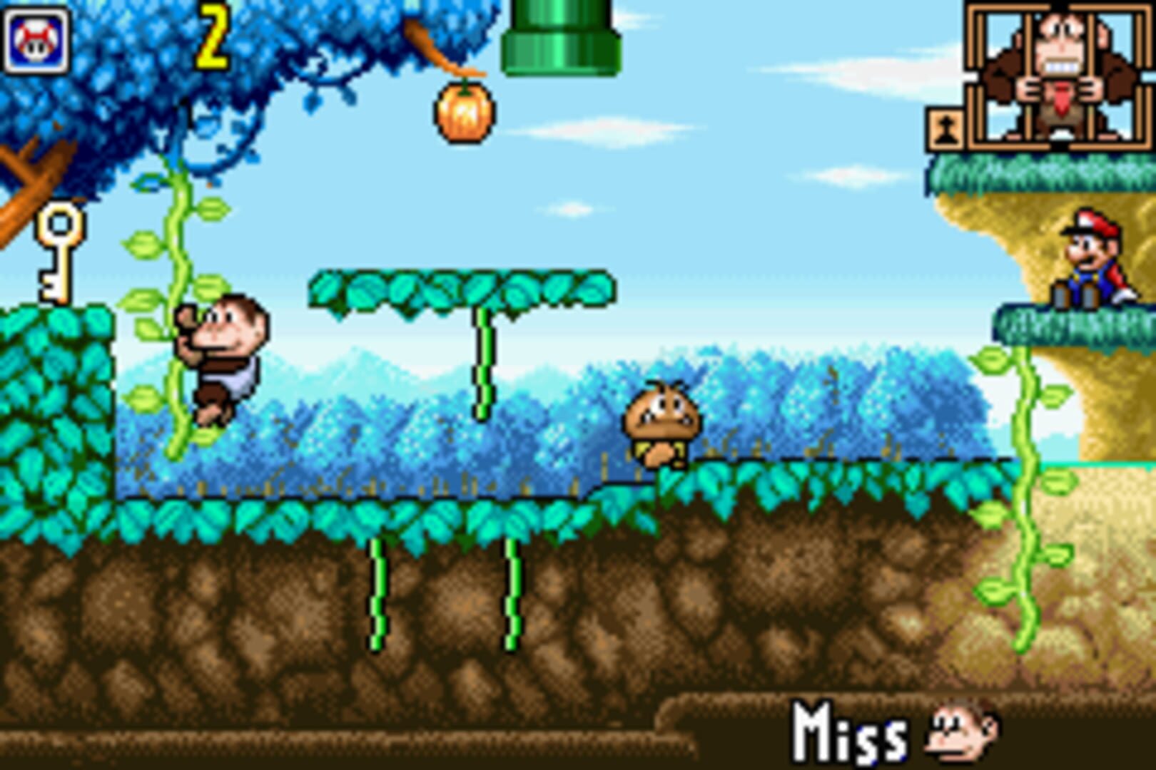 Captura de pantalla - Donkey Kong Jr.