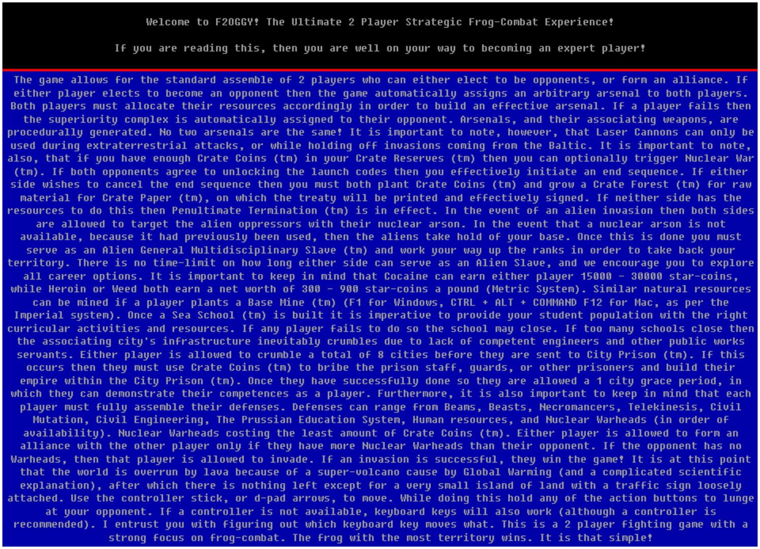 F2oggy - Screenshot