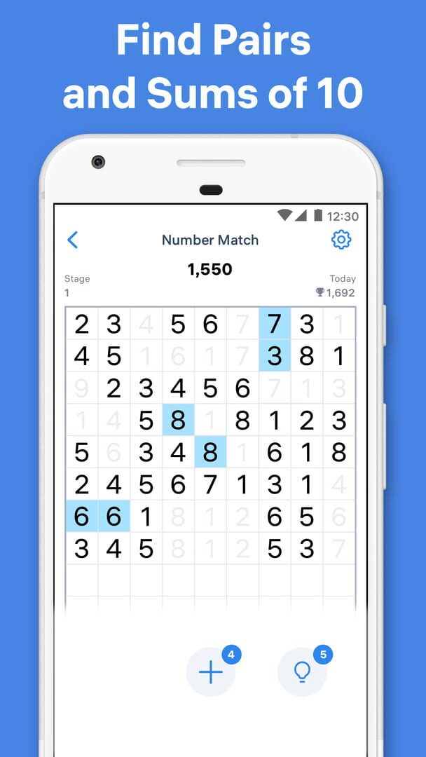 Number Match: Number games - Screenshot