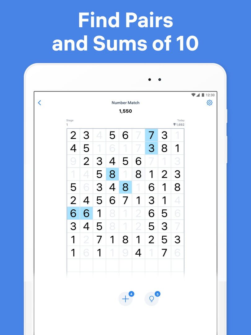 Number Match: Number games - Screenshot