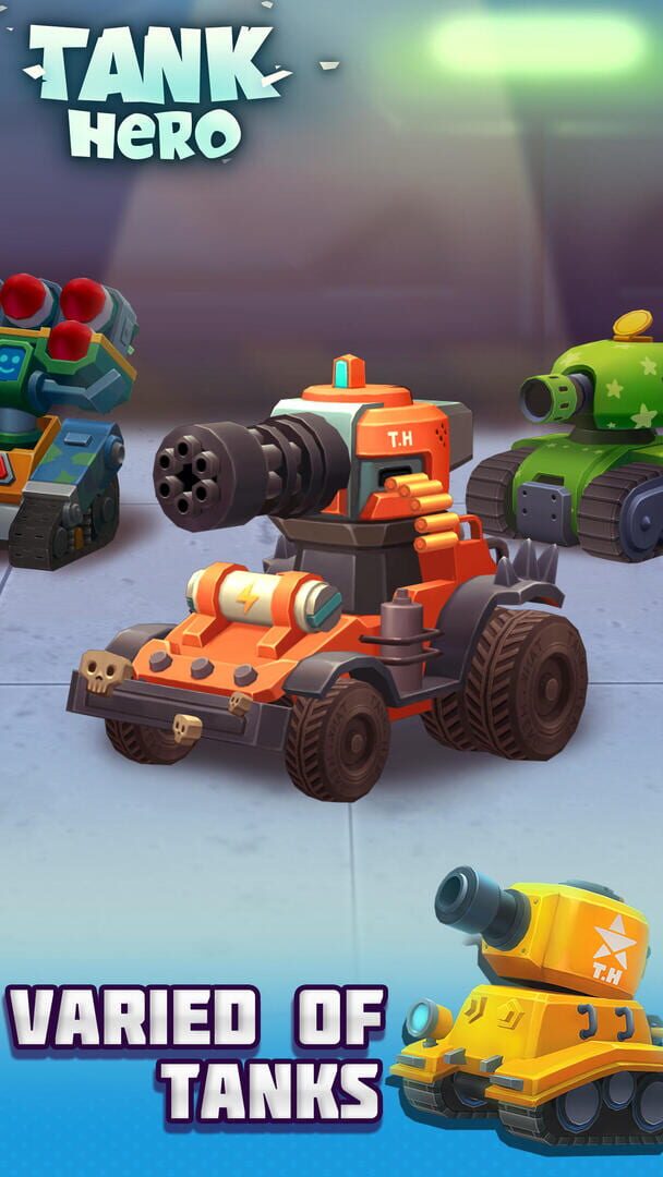Tank Hero: Awesome Tank War g - Screenshot