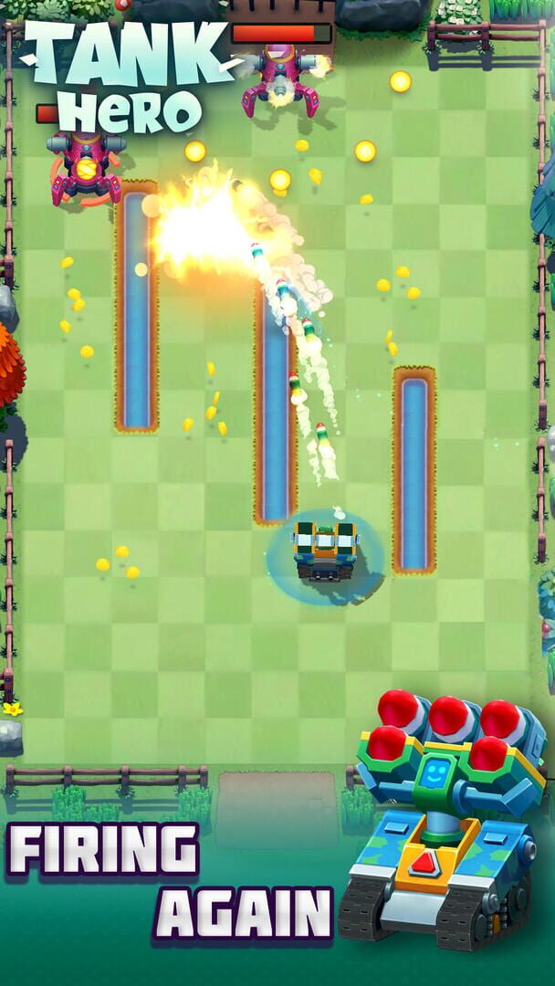 Tank Hero: Awesome Tank War g - Screenshot