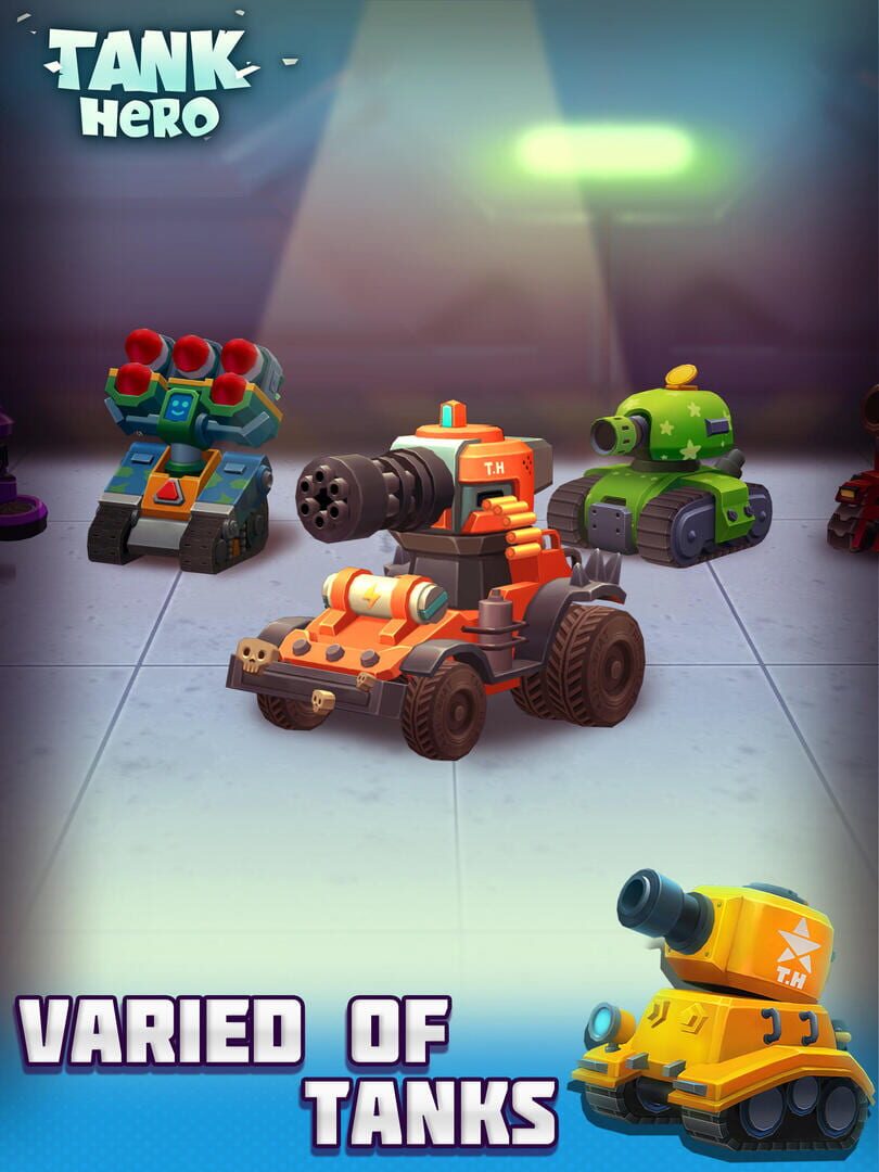 Tank Hero: Awesome Tank War g - Screenshot