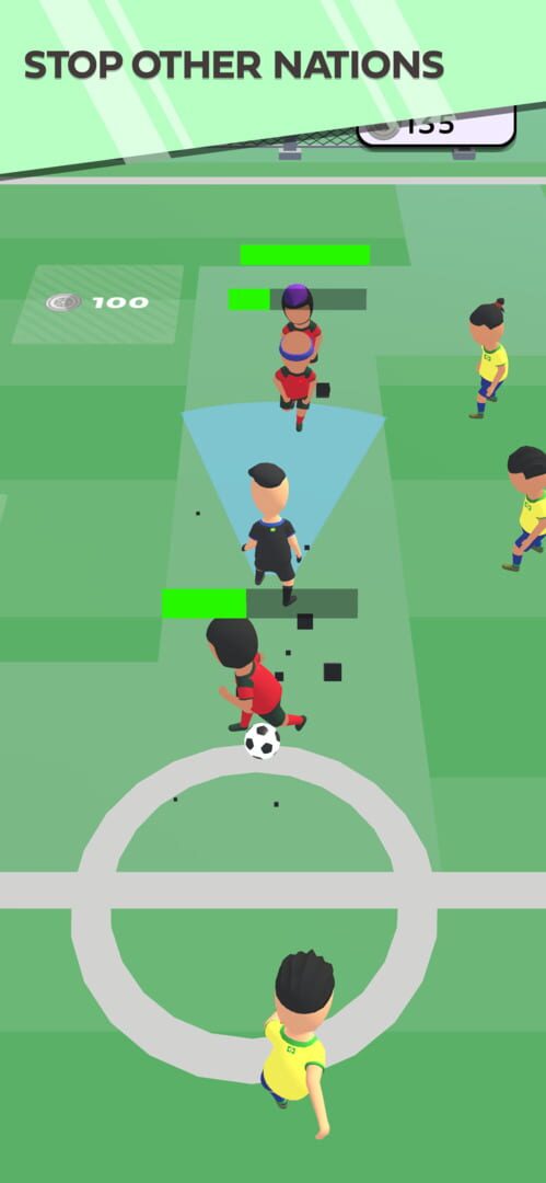 Soccer Defense - Screenshot