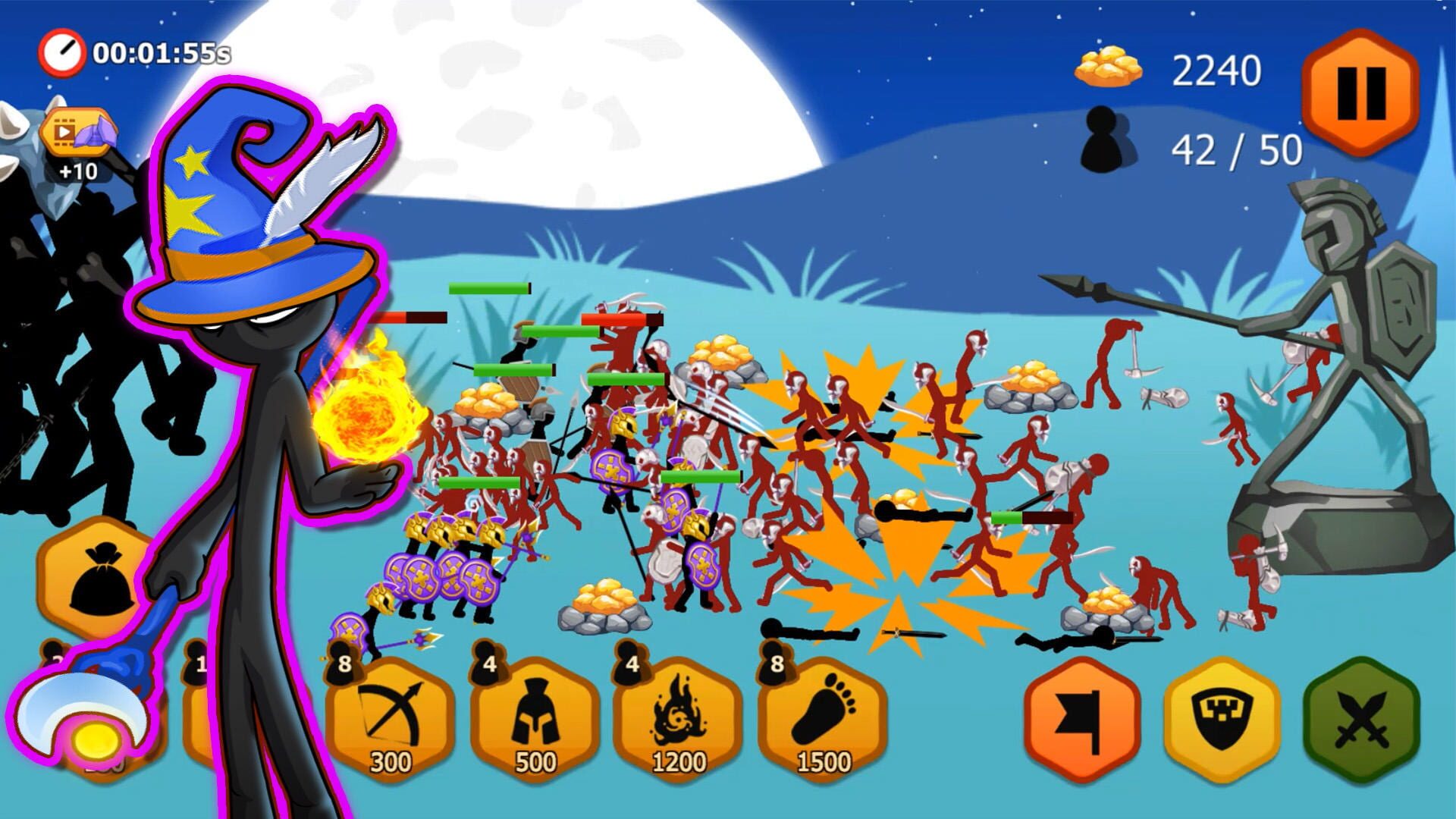 Stickman Battle War - Screenshot