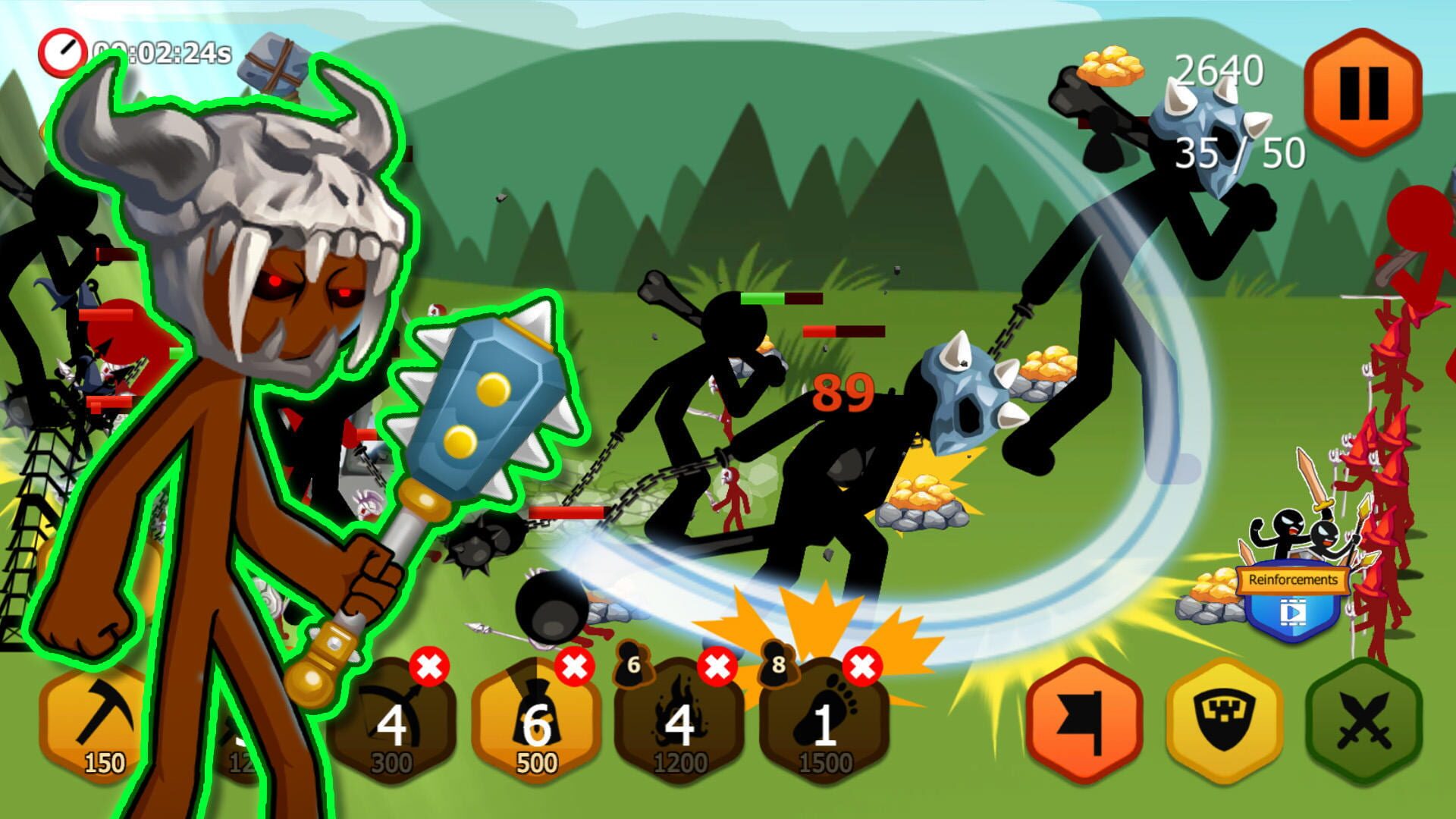 Stickman Battle War - Screenshot