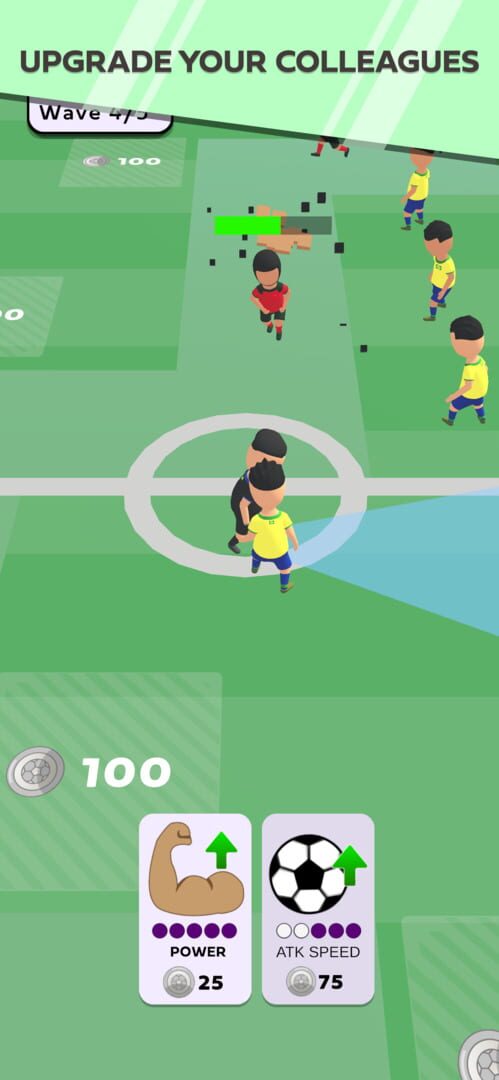 Soccer Defense - Screenshot
