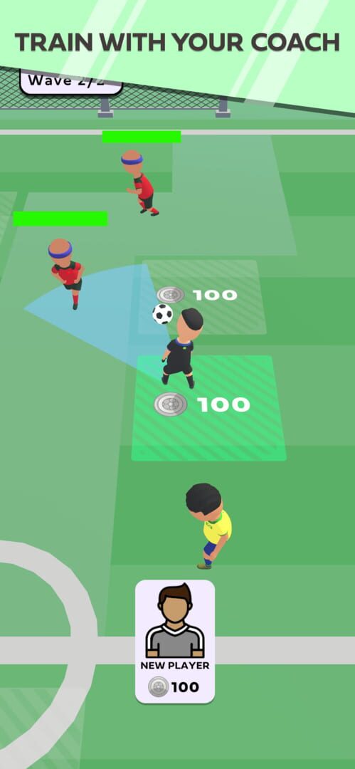 Soccer Defense - Screenshot