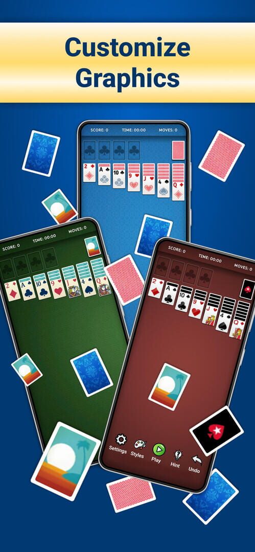 Solitaire Card Deck Game '23 - Screenshot