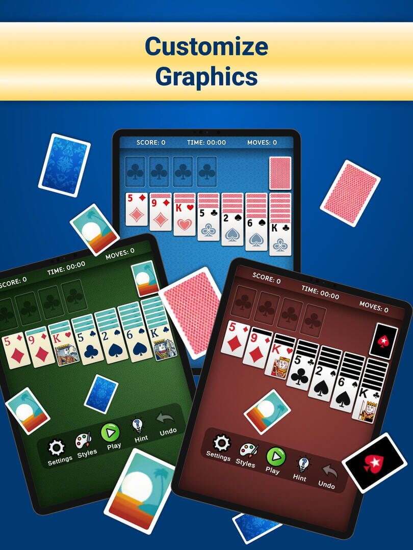 Solitaire Card Deck Game '23 - Screenshot