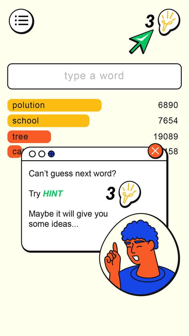 Semantica: Semantic game - Screenshot
