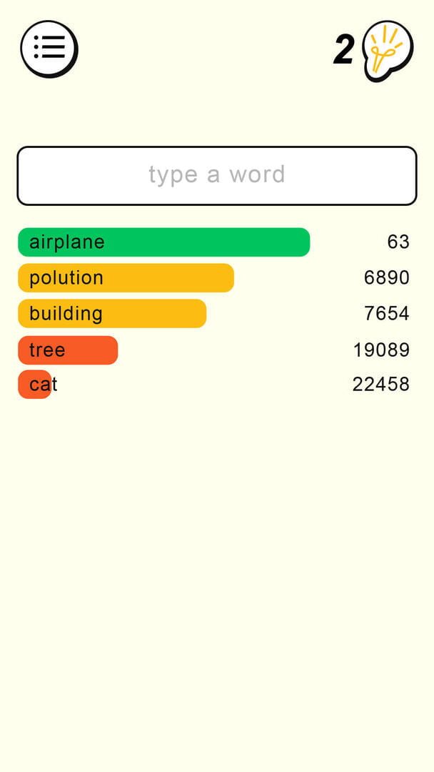 Semantica: Semantic game - Screenshot