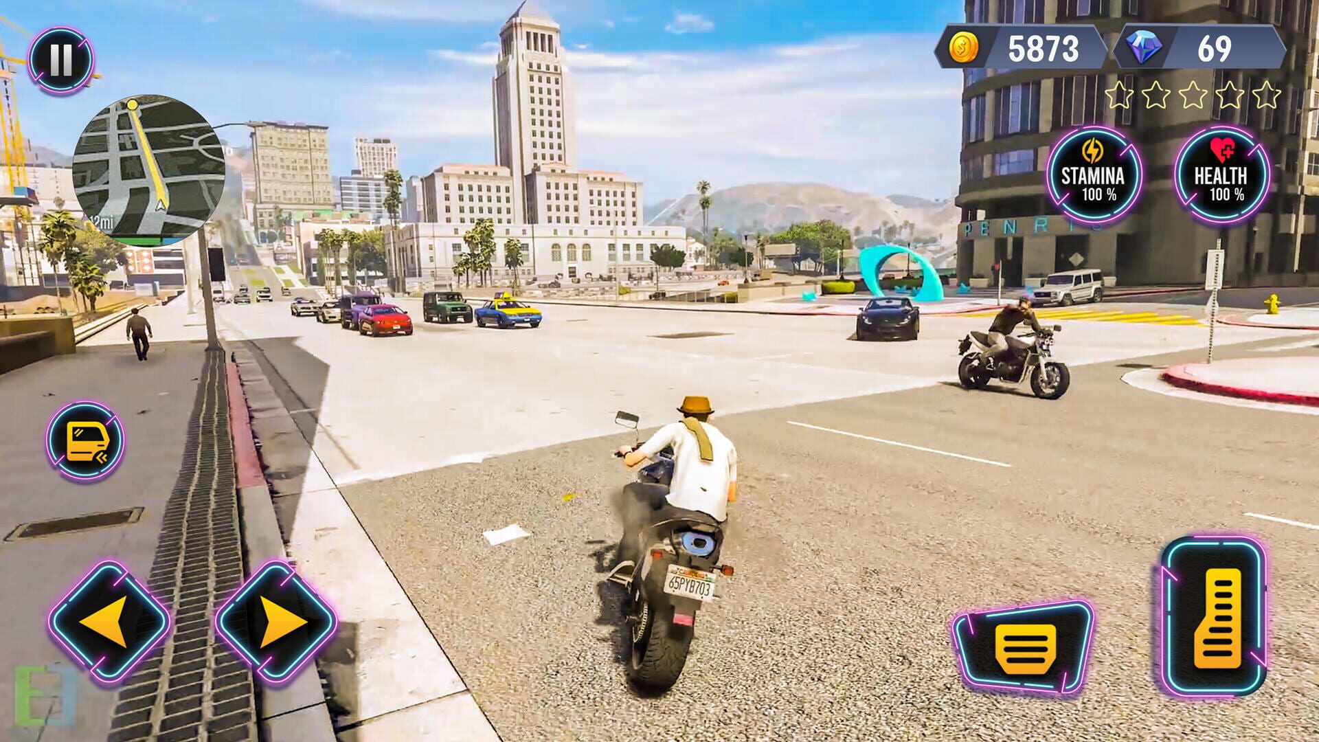 Real Grand Gangster Mafia war - Screenshot