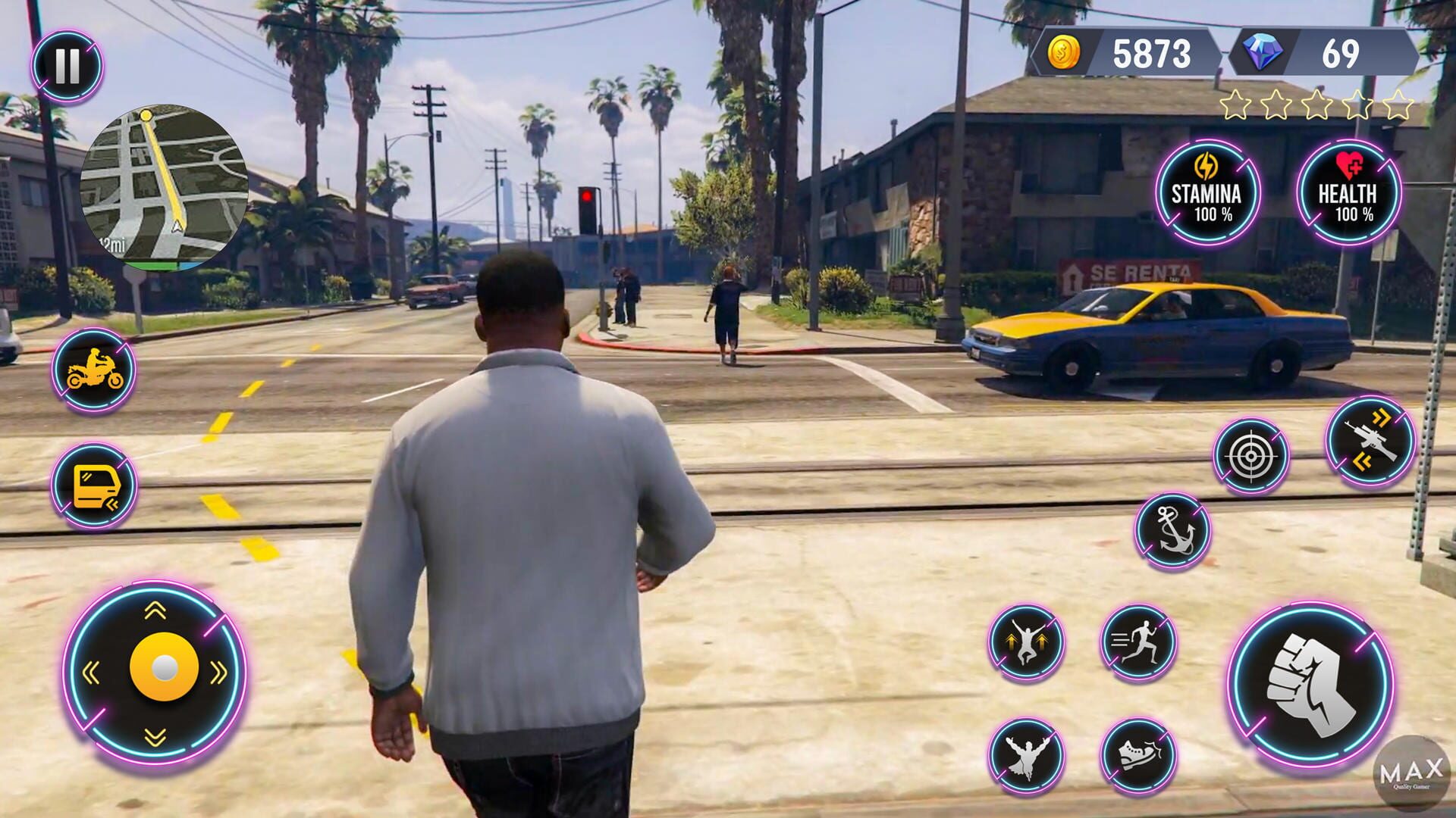 Real Grand Gangster Mafia war - Screenshot