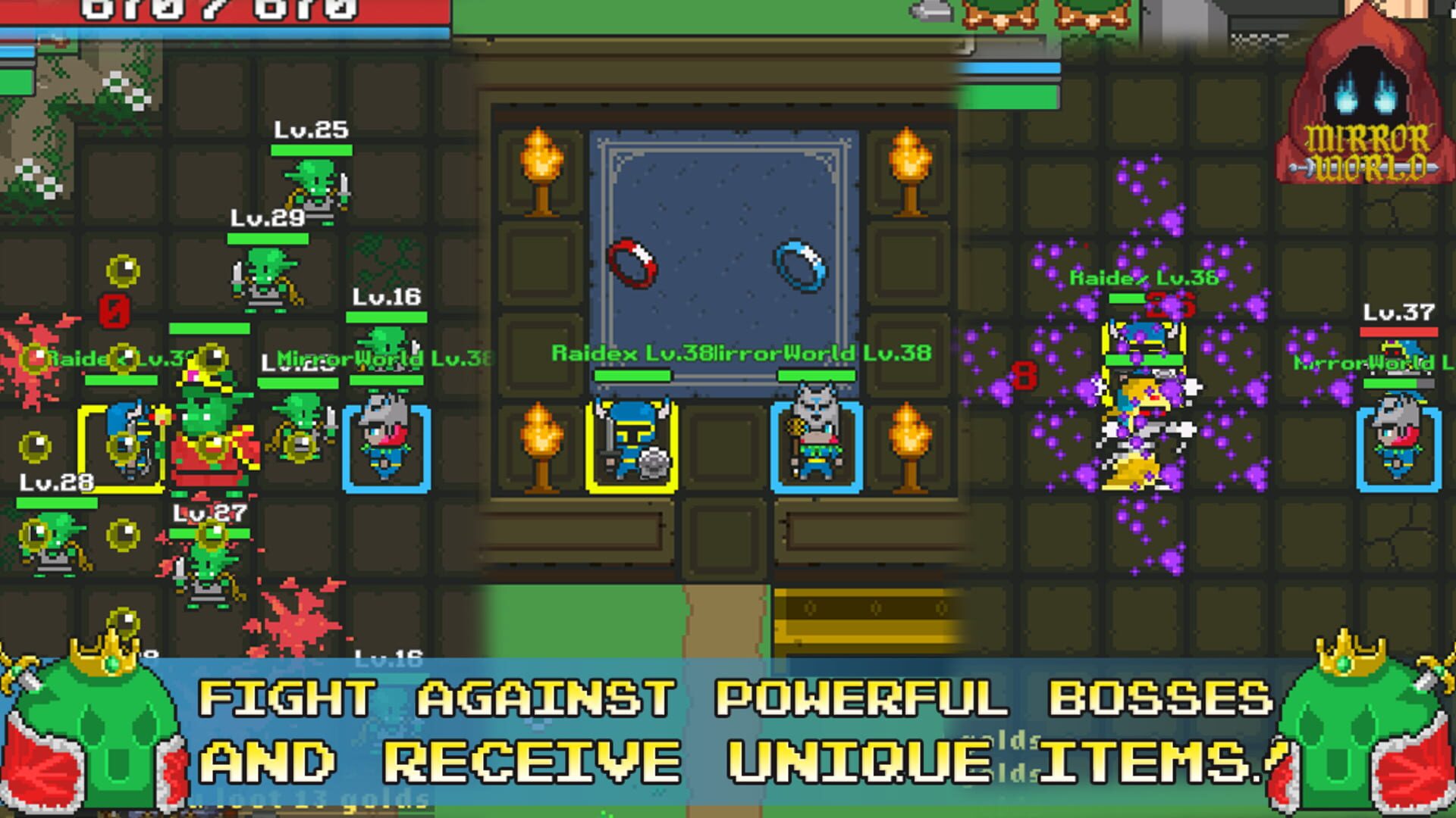 Rucoy 2: Mirror World MMORPG - Screenshot