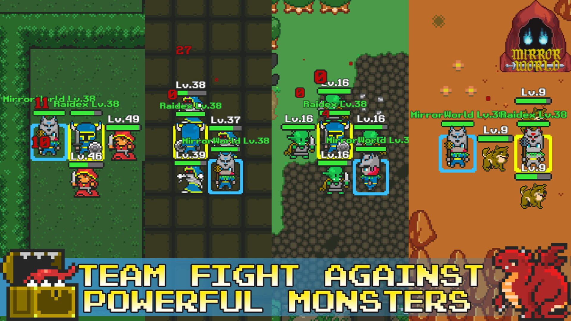 Rucoy 2: Mirror World MMORPG - Screenshot