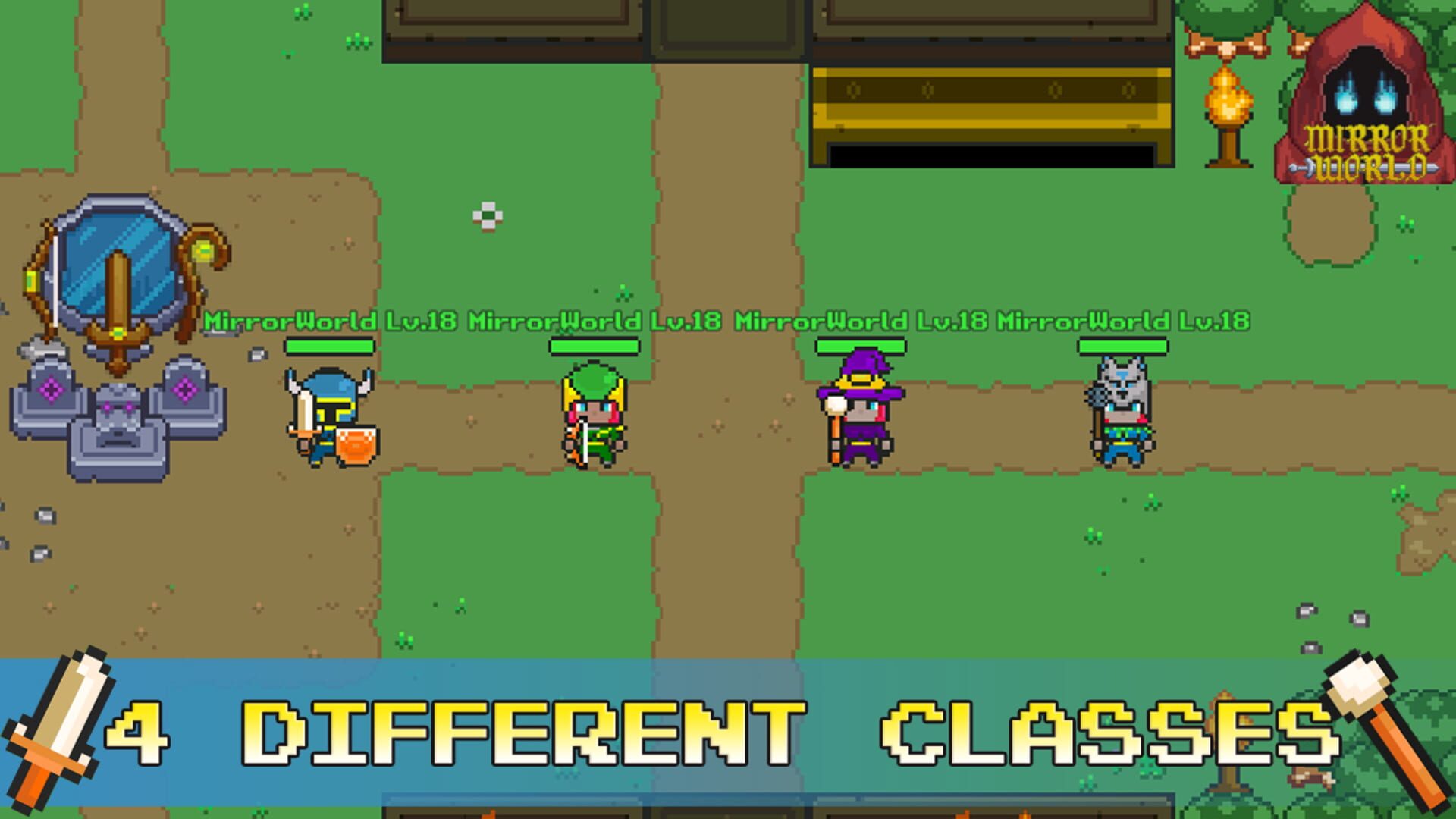 Rucoy 2: Mirror World MMORPG - Screenshot