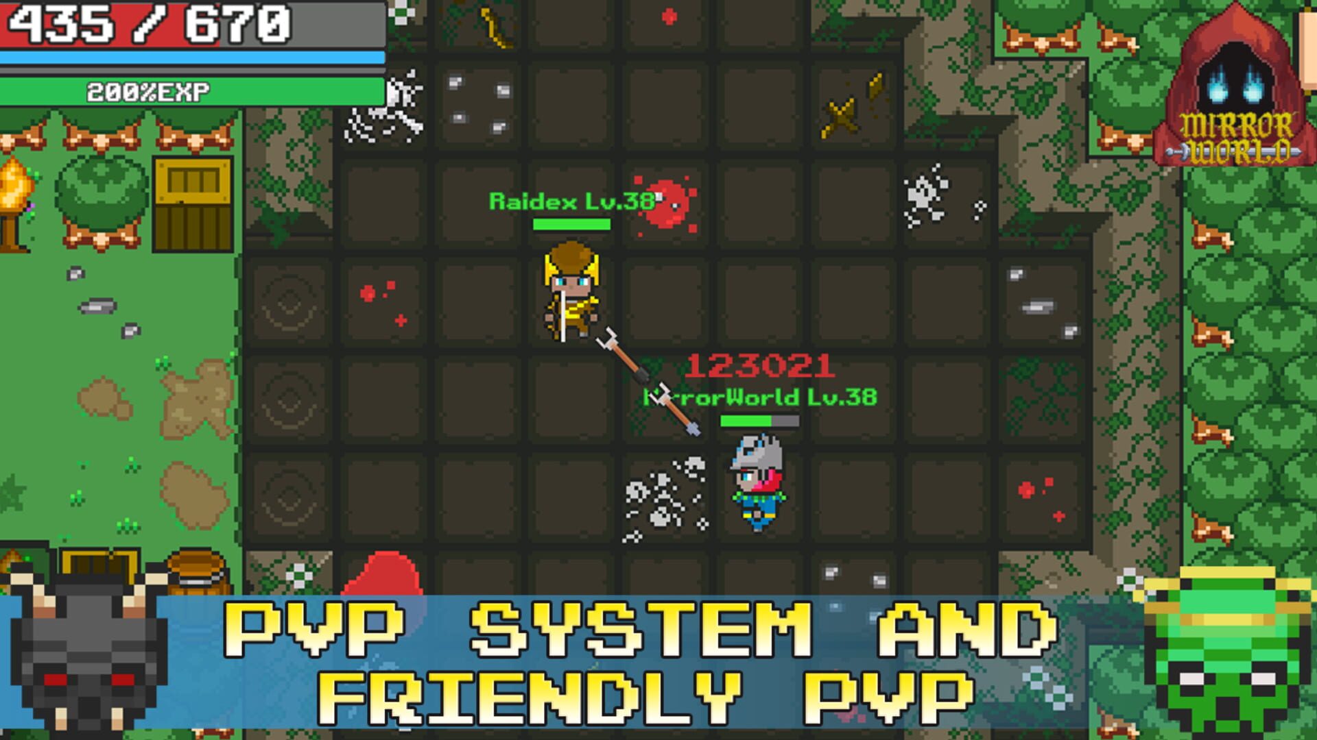 Rucoy 2: Mirror World MMORPG - Screenshot
