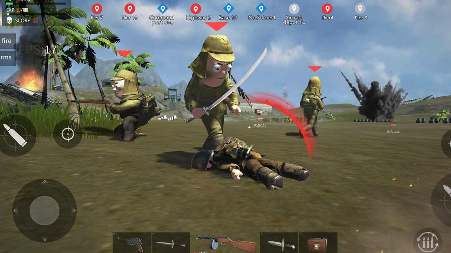 Pacifix War Iwo Jima - Screenshot