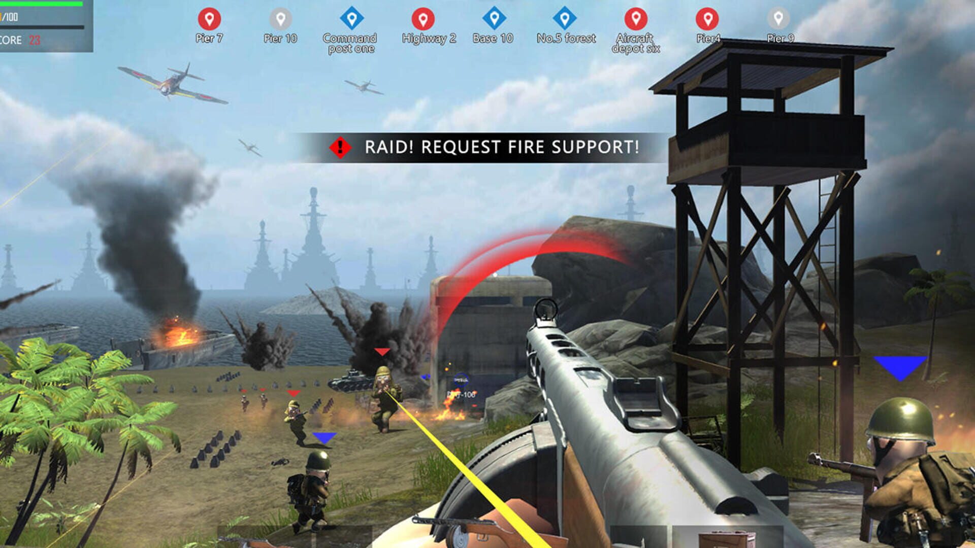 Pacifix War Iwo Jima - Screenshot