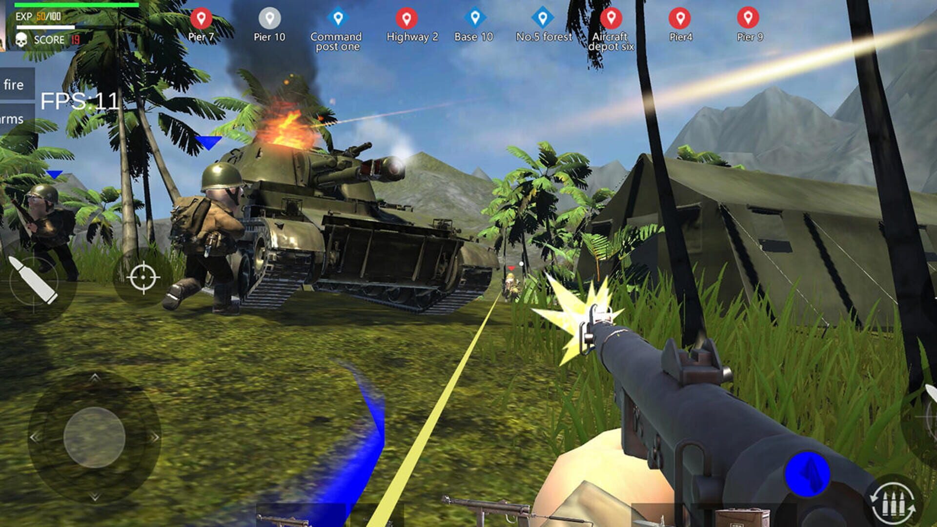 Pacifix War Iwo Jima - Screenshot