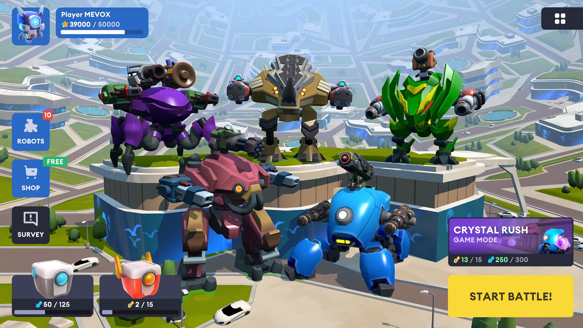 Little Big Robots - Screenshot