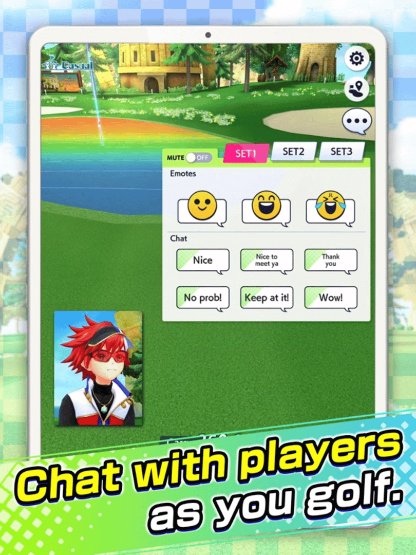 Neko Golf: Anime Golf screenshot