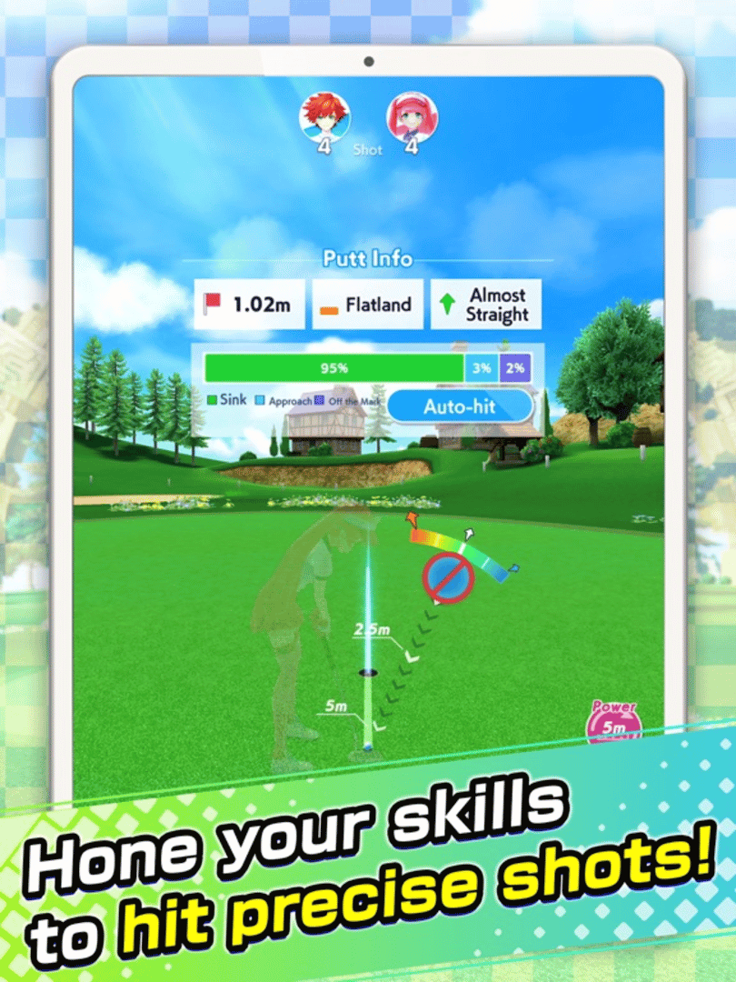 Neko Golf: Anime Golf screenshot