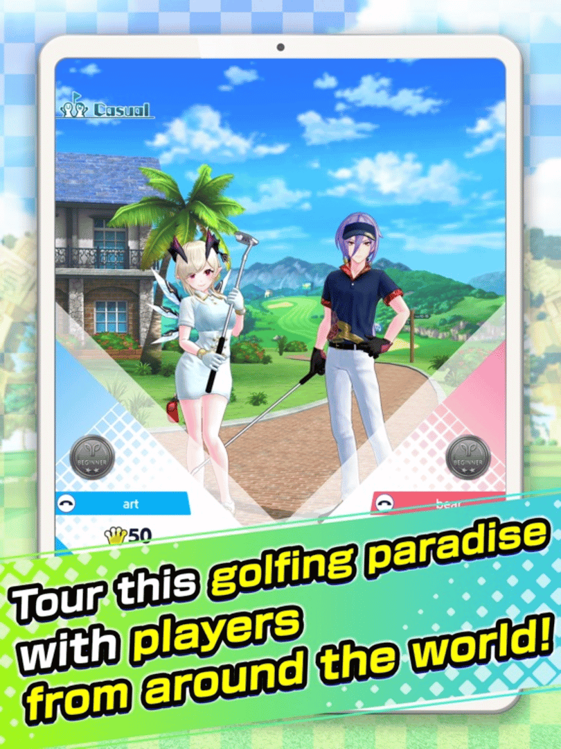 Neko Golf: Anime Golf screenshot