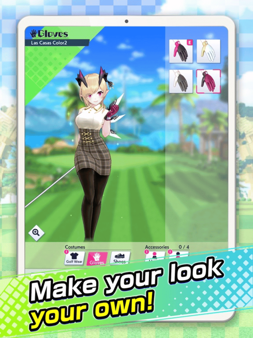 Neko Golf: Anime Golf screenshot