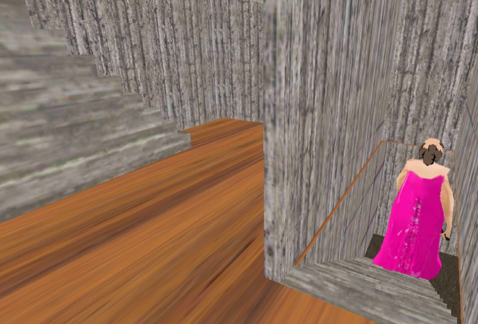 Horror Scary Granny Pink Barby - Screenshot
