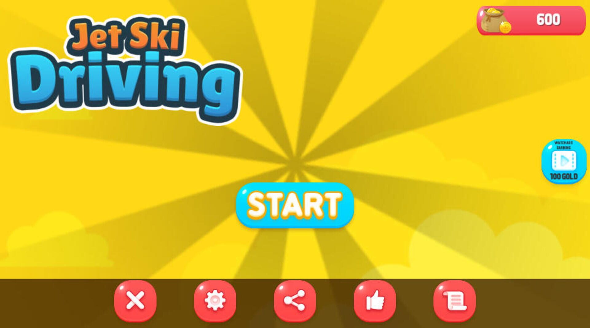 Jet Ski Driving - Screenshot