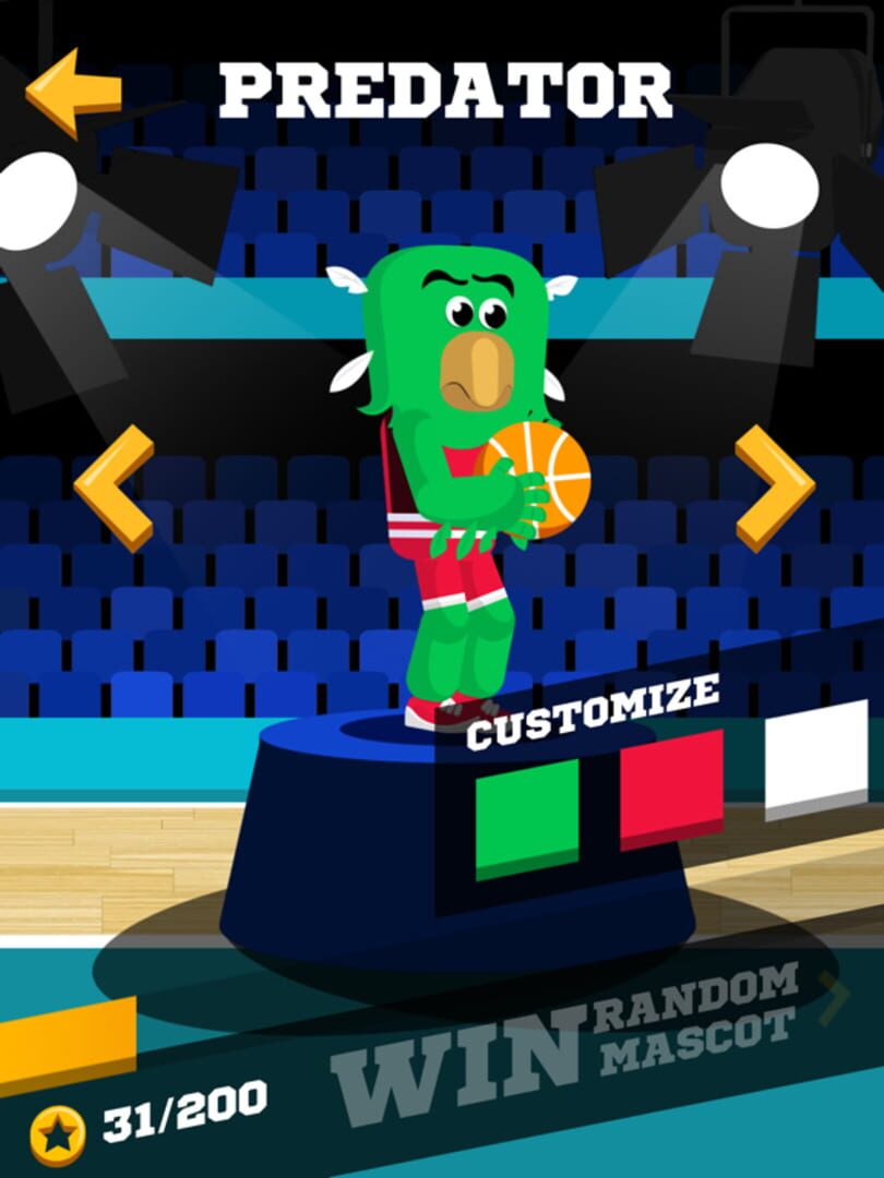 Mascot Dunks - Screenshot