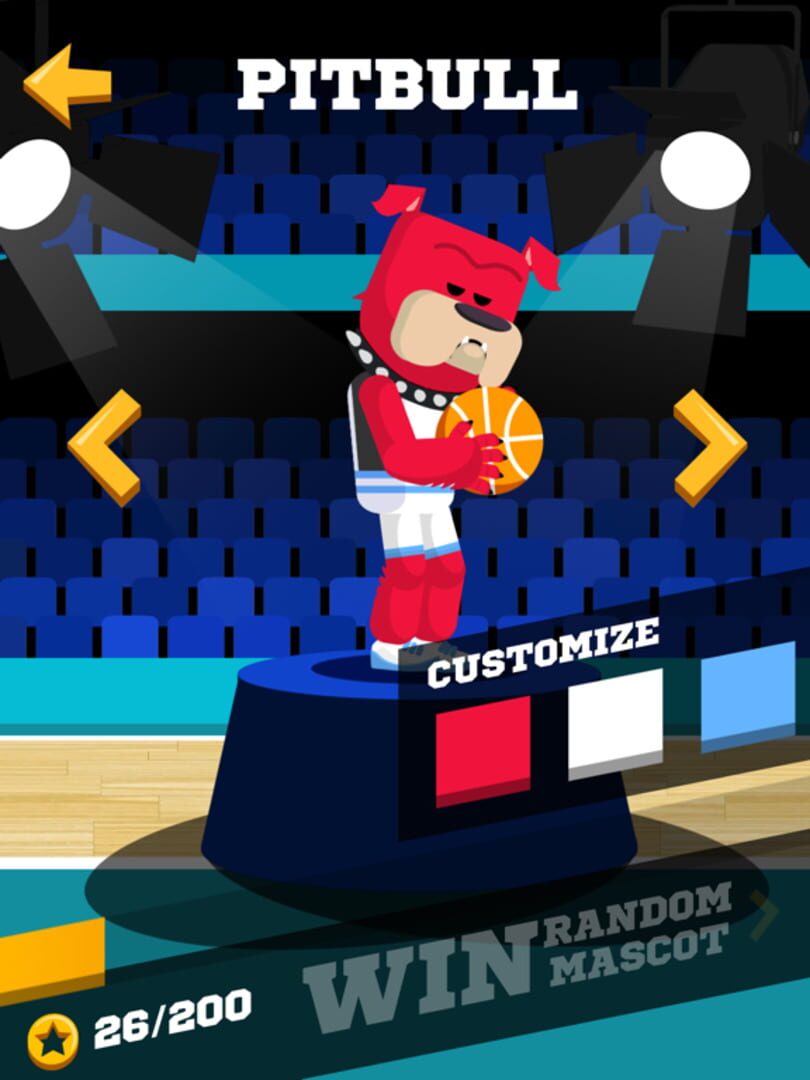 Mascot Dunks - Screenshot