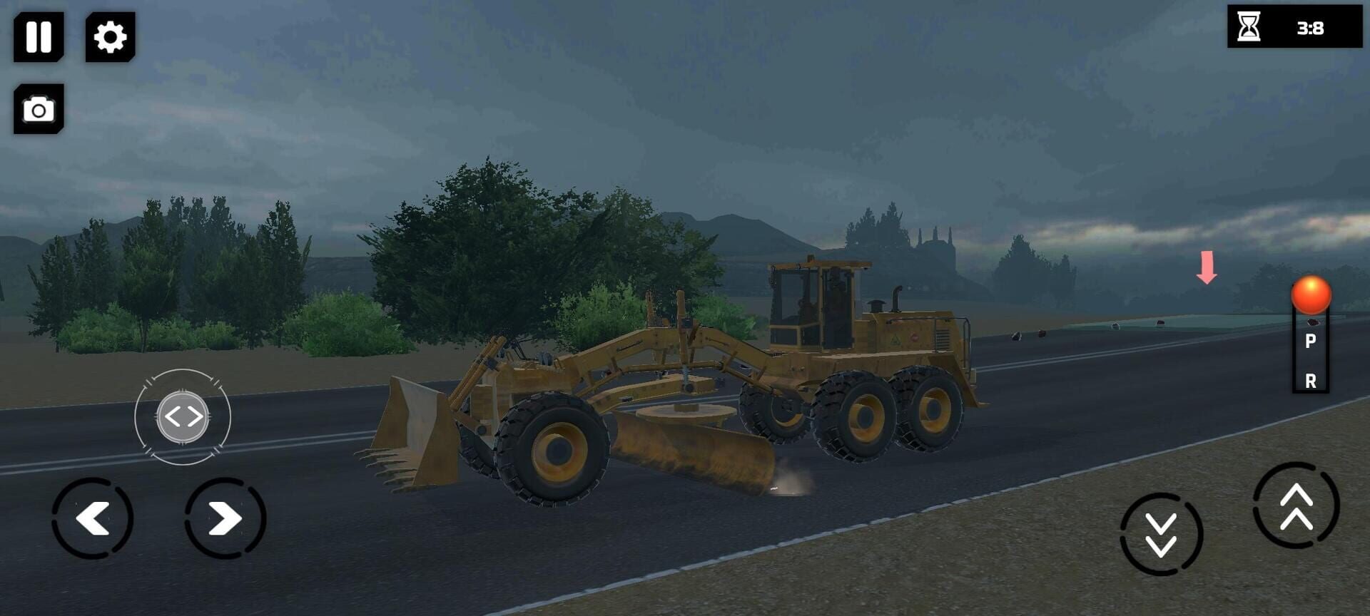 Grader Simulator: Road Work - Screenshot