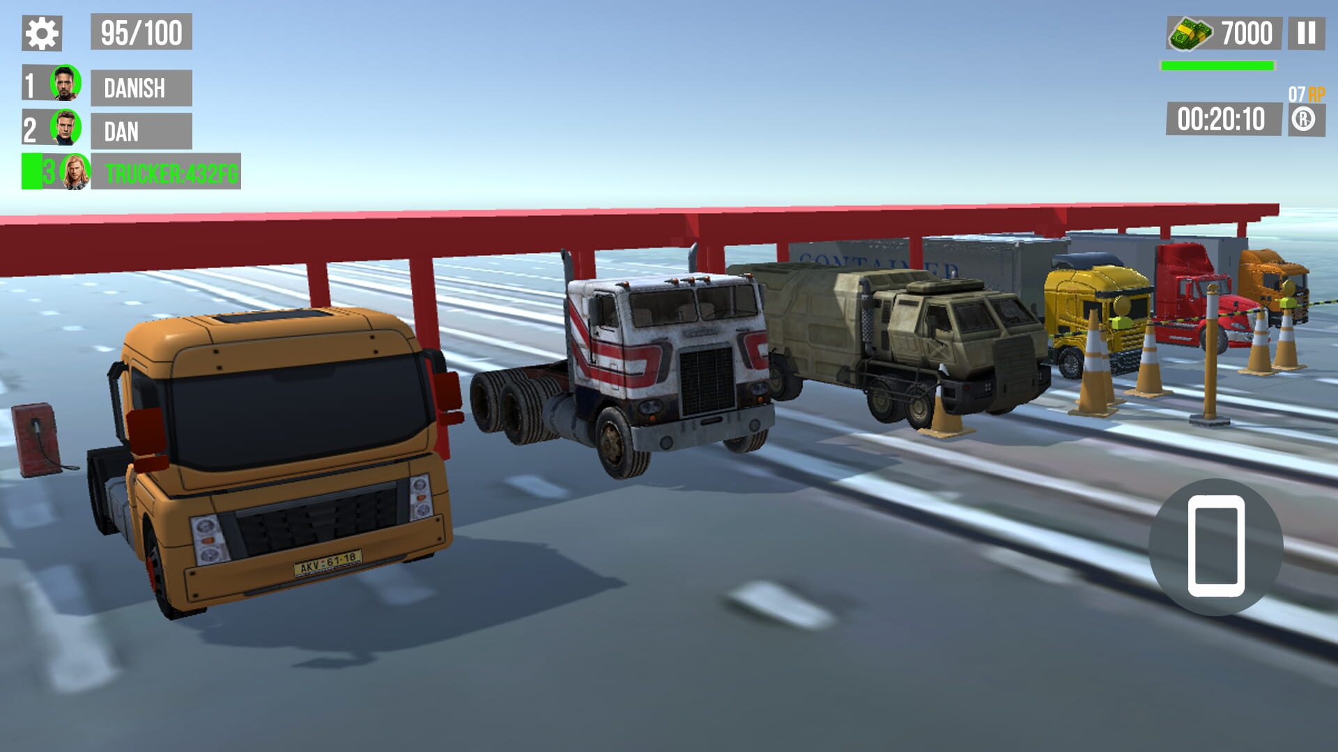 Gas Station: Trucker Parking - Screenshot