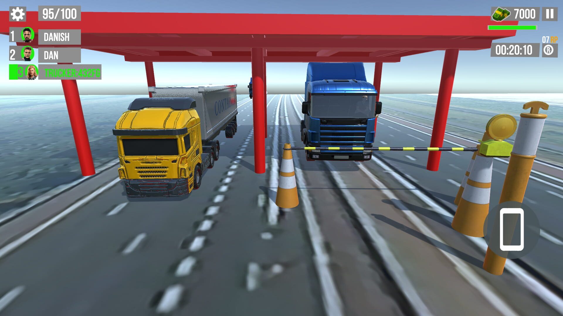 Gas Station: Trucker Parking - Screenshot