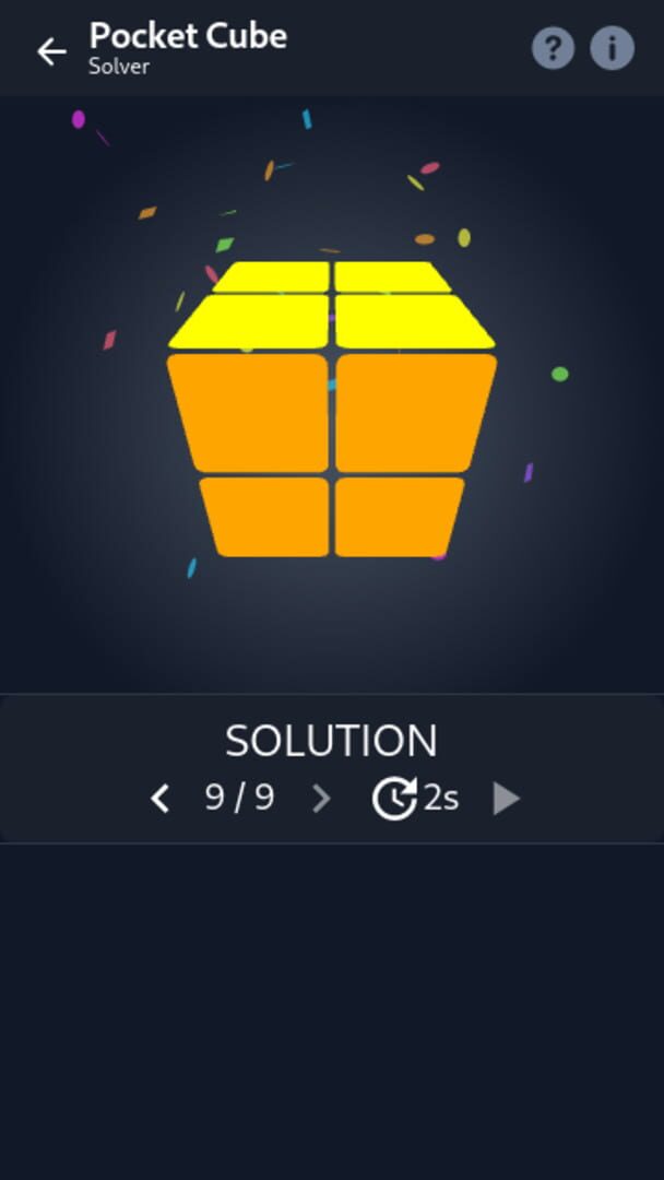 Cube Solver - Screenshot