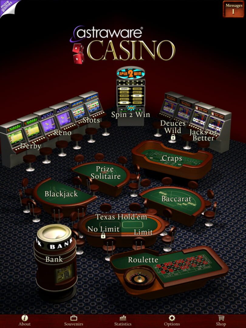 Astraware Casino - Screenshot