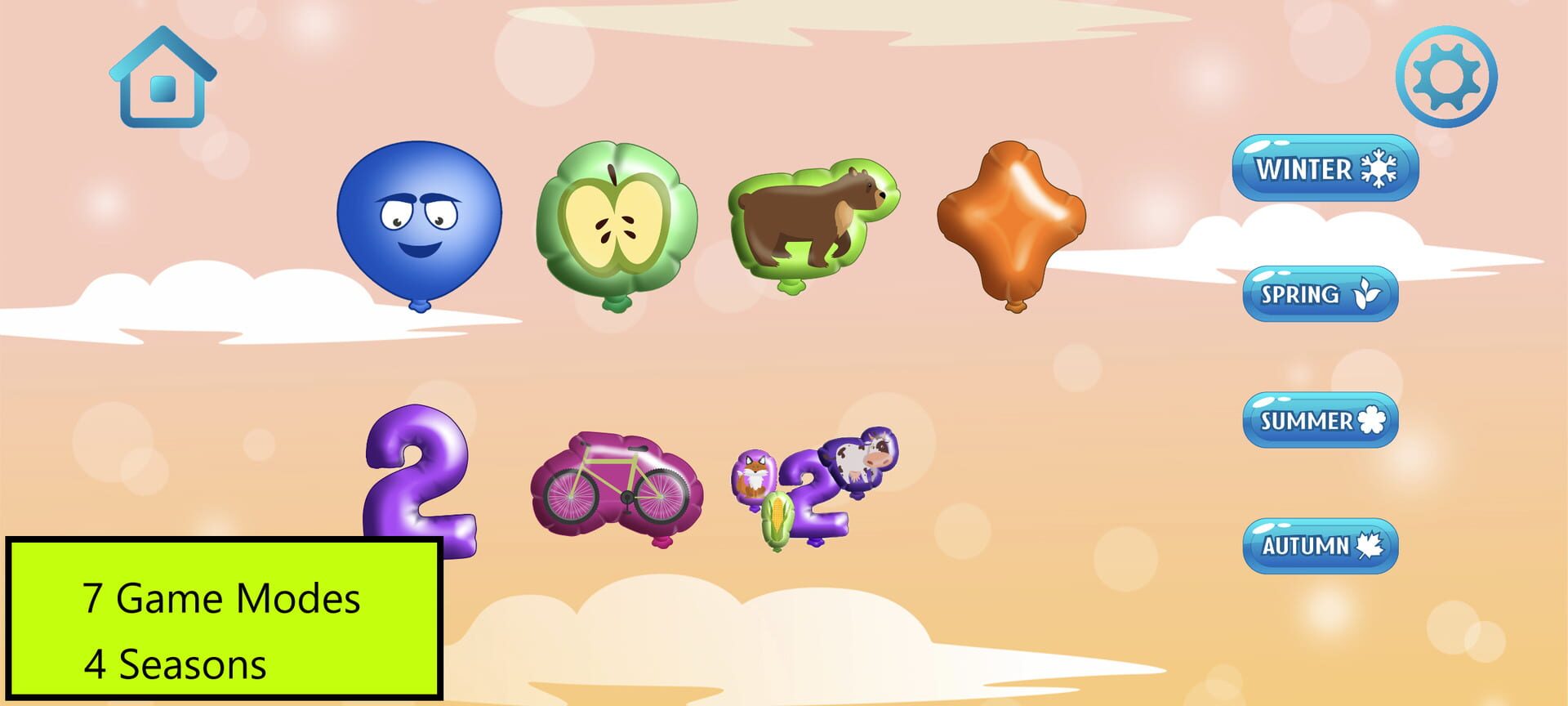 Balloons for Kids Pop - Screenshot