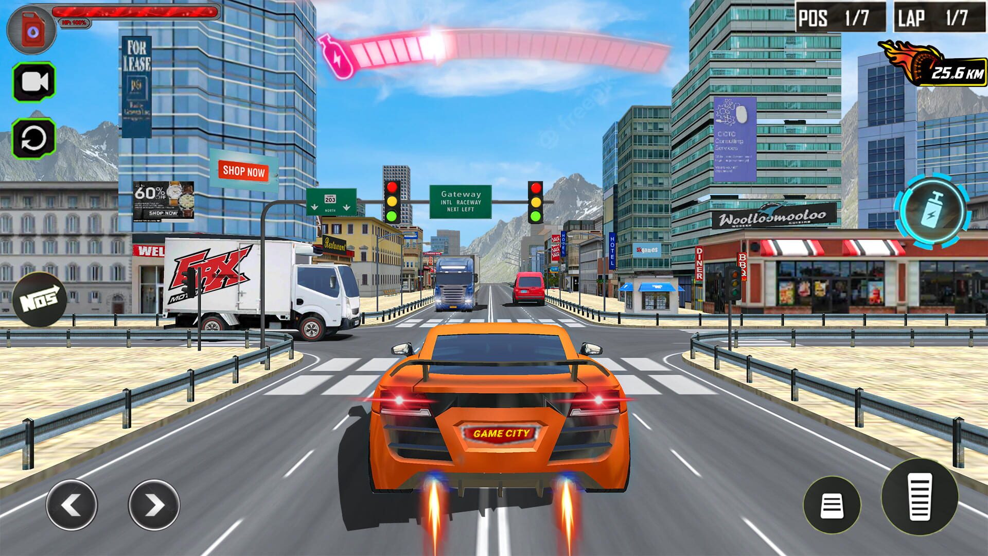 Arena Car Racing - Screenshot