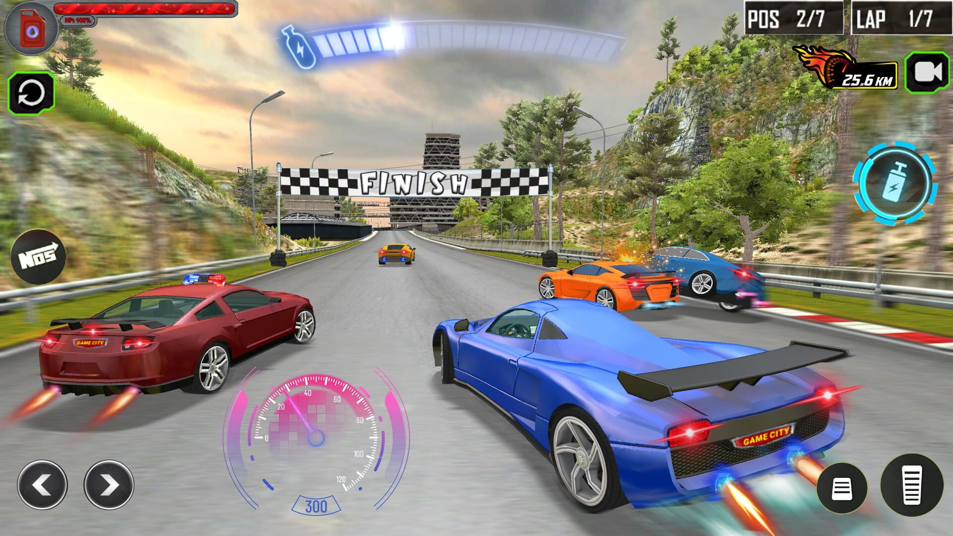 Arena Car Racing - Screenshot