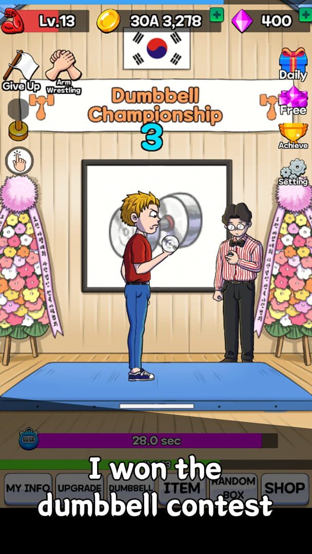 Arm Wrestling Clicker - Screenshot
