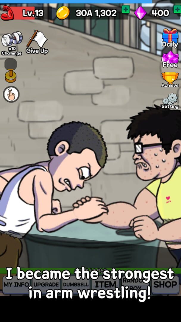Arm Wrestling Clicker - Screenshot